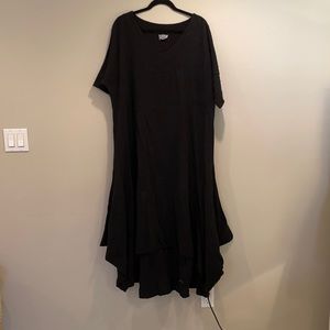 Dunes Black High Low Dress
